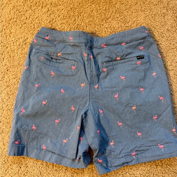 Men’s Blue Flamingo Print Shorts - Picture 7 of 7